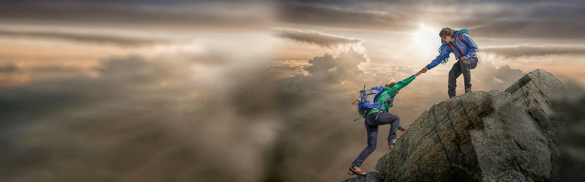 How can we help you get to the top (Climbers on Mt Blanc)